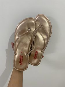 Embellished Rose Gold Sandals
