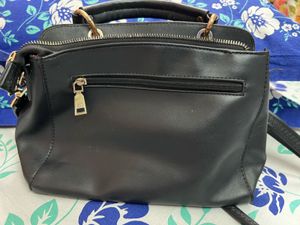 Caprese Black Handbag With Sling