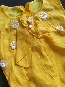 NEW Top And Skirt Yellow