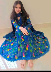 Anarkali Set ✨️💚🛺🤍🌿