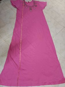Pink Nighty Honeydew 36&#34; Embroidery