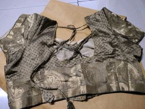 Organza saree With Blouse