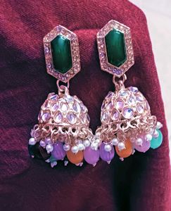 A Beautiful Polki Earings🔥🔥