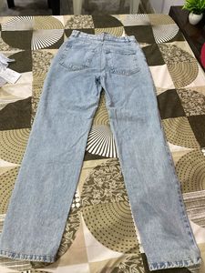 Ripped Light Wash Jeans