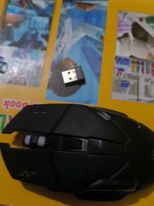 Wireless Mouse With Connector