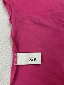 Zara Hot Pink Casual Top