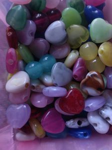 Pearl &amp; Blue Heart Bracelets