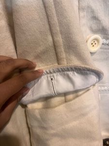 Stylish Cream Jacket/ Coat