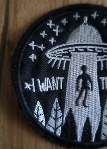 Iron on Applique- &#34;*I Want To Leave*&#34; Design