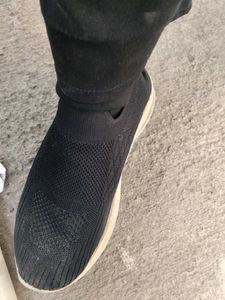 Stylish Black Sneakers