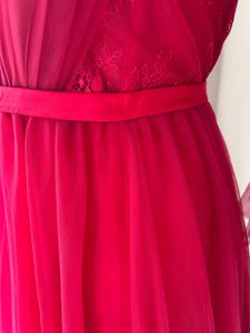 Luxe Maroon Gown