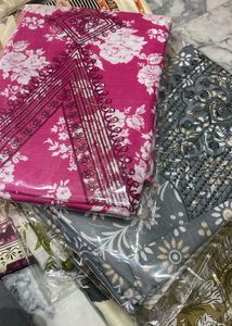 cotton dress material