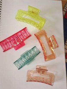 5 Combo Hair Claw Clips