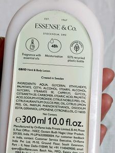 Oriflame Essense &amp; Co. Poppy Vanilla Lotion