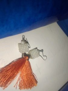 Beaded Tassel Earrings