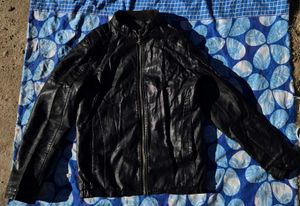 Flaux Leather Jacket - Biker Style Jacke