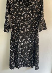 Floral Print Midi Dress