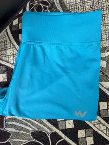 Blue Capri Leggings