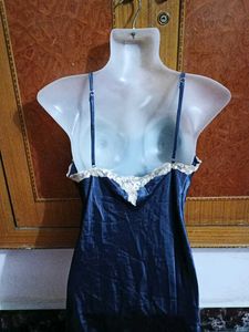 Blue Lace Nightgown