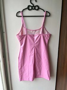 Pink Bodycon Mini Dress