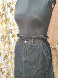 Chic Denim Mini Skirt