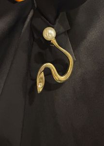 Elegant Black Snake Detail Blouse