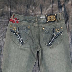 Embellished Y2K Jeans