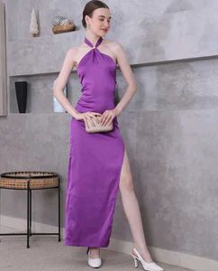 Shein Maxi Split Thigh Dress