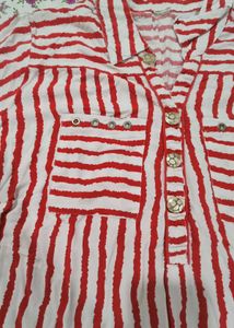 Striped Top, ALL Skirt &amp; Tie N Die Kaftan Combo