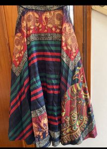 Multicoloured Ethnic Gown
