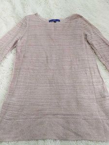 Light Pink Knit Sweater