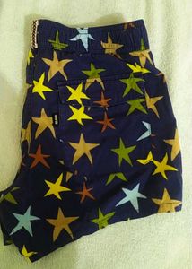 Star Print Shorts