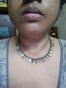 Vintage GS Leaf Motif Necklace