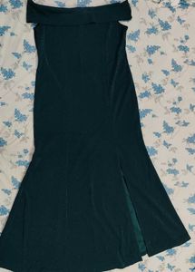 Elegant Off-Shoulder Gown