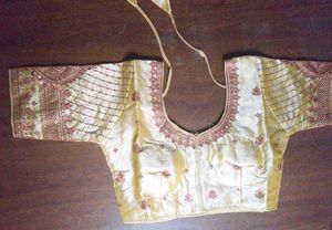cotton silk blouse