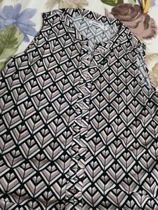 BOSSINI Women Printed Regular Fit Casual Top