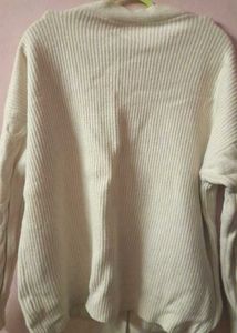 Cream Knit Cardigan