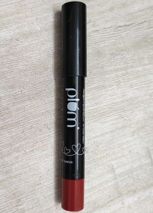 Plum Lipstick:126 Dear Fiery Crayon Lipstick💄