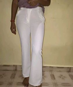 White formal pant