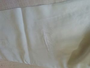Black Tie , M Size White Shirt