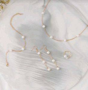 Korean Pearl Jewelry Set