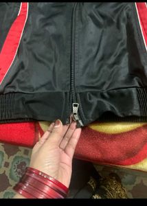 Stylish Black &amp; Red Jacket