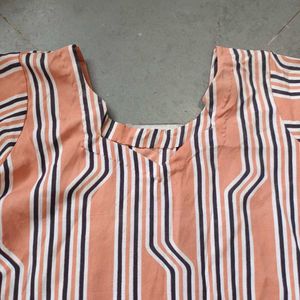 Peach Colour Dhoti Suit
