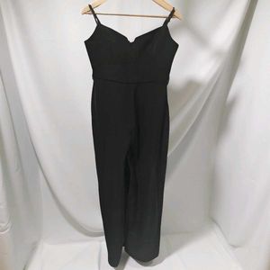 Sleek Black Jumpsuit