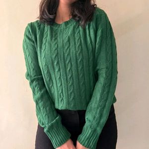Green Knit Sweater (UNUSED)