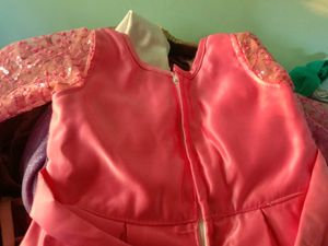 Peach Party Dress For 3-4 Year