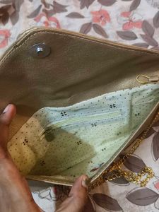 Elegant Gold Clutch 👜👛👜MUST BUY 😍😍