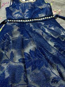 Navy Blue Gown