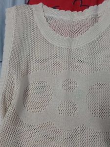 Vintage Knit Sleeveless Top