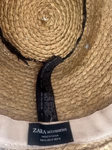 Zara Stylish Straw Sun Hat